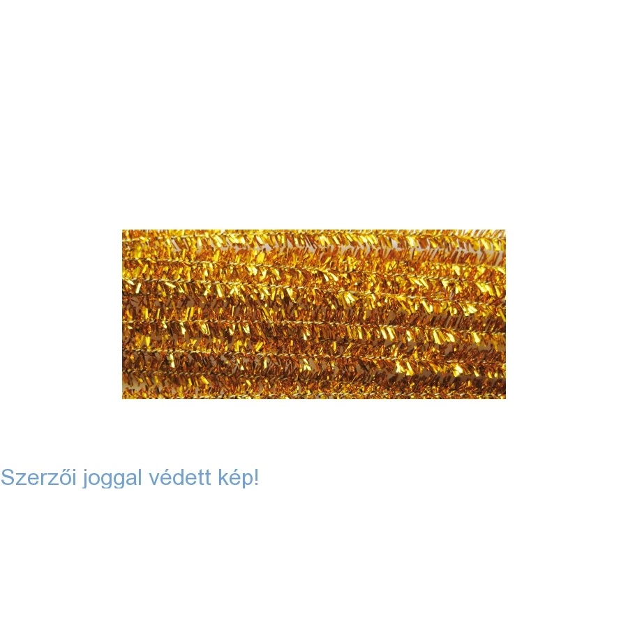 ZSENILIA szál CF 30cm vegyes színek metál 1szál