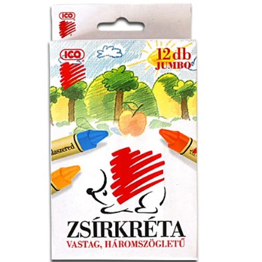 ZSÍRKRÉTA 12 KOH SÜNI  háromszögletű jumbo