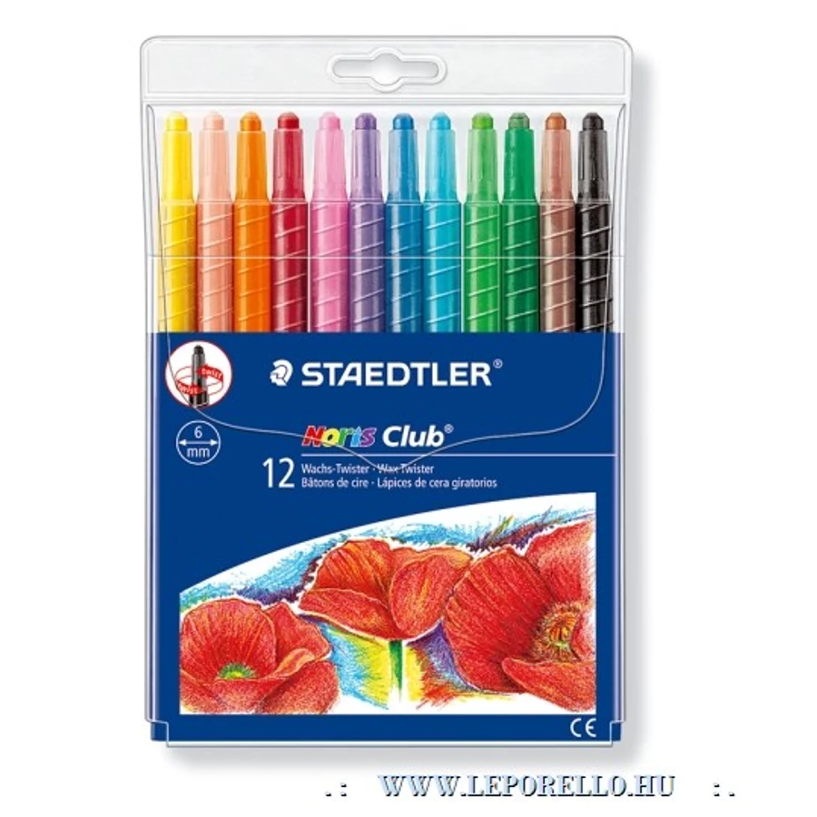 ZSIRKRÉTA 12 csavarós STAEDTLER Noris Club törésbiztos