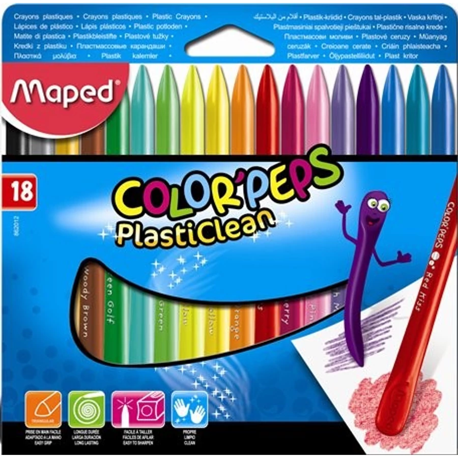 ZSÍRKRÉTA 18 MAPED "Color Peps"